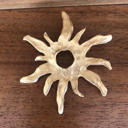 Broche soleil maria galland - broche,