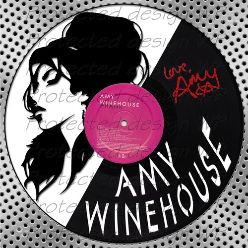 Amy whinehouse découpe - amy, laser