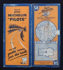 Carte michelin brest - carte, 58