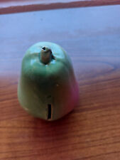 RARE POIRE TIRELIRE  A CASSER BARBOTINE XIXEME