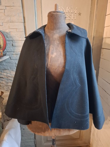 Ancienne cape vintage feutre - ancienne,