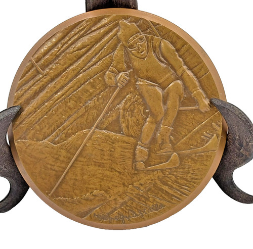 Medaille bronze ski - de, slalom