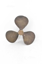 Hélice Gauche En Bronze 33Cm