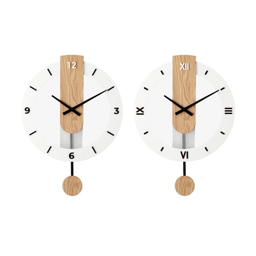 Pendule bois horloge - en,