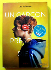 Un garçon, c'est presque rien - Lisa Balavoine - Parfait état -