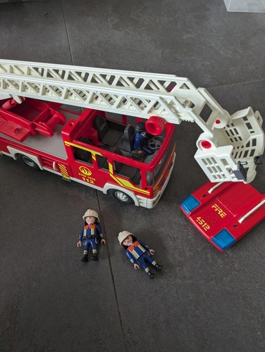 Camion playmobil pompier - camion,