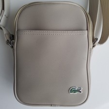 Sacoche Zippée Beige Lacoste