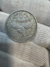 NOUVELLE CALEDONIE 5 FRANCS