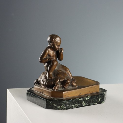 Sculpture ancienne enfant - sculpture,
