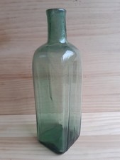RARE bouteille à pans carré