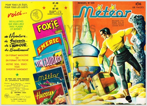 Meteor numero 129 artima - numero, 1964