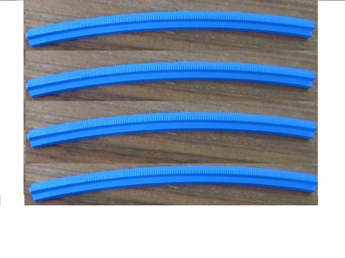 Rails courbe bleu - rails,
