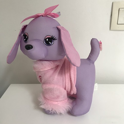 Peluche doudou chien - chien, barbie
