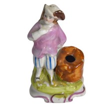 Encrier en faïence porcelaine