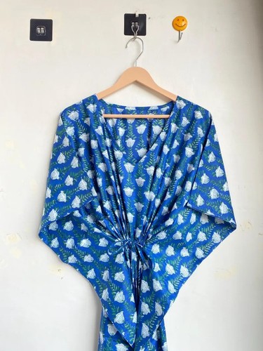 100 coton caftan indien fait - coton,