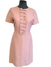 Authentique Robe Rose Perles Gucci 40 It