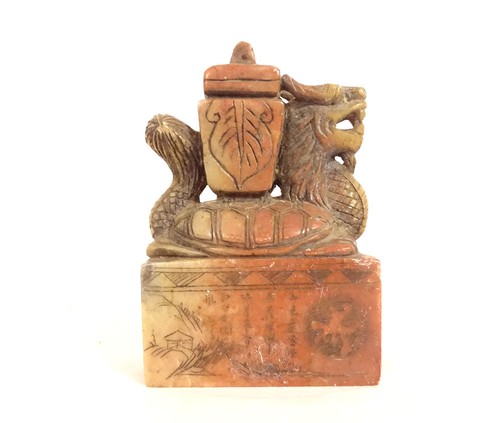 Sceau cachet chinois - , pierre
