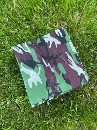 Pale woodland camo scarf - woodland,