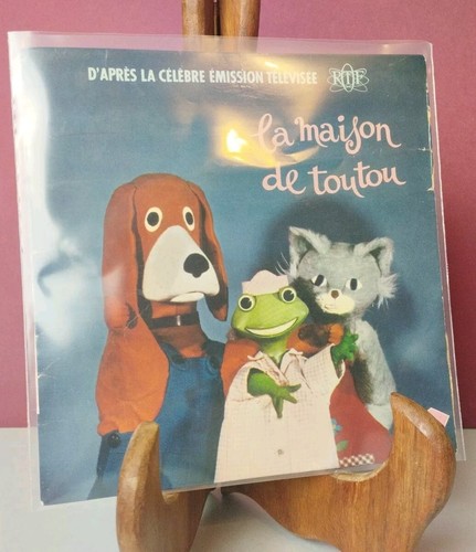 Maison toutou disque - la,
