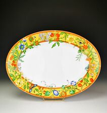 HERMES - "La Siesta" - Plat de service ovale - 42 cm