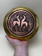 Grande boîte circulaire époque Art Déco modèle de Lucien Gerfaux