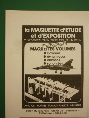 Pub maquette d etude - maquette,