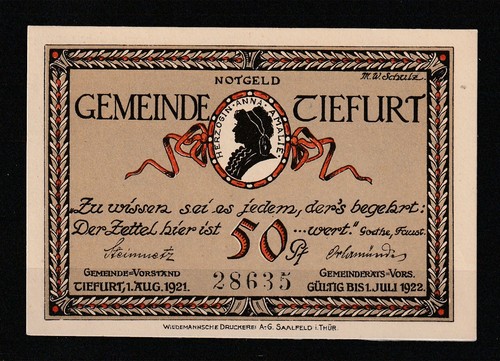 Germany allemagne notgeld - allemagne,
