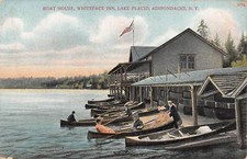 CPA ETATS UNIS BOAT HOUSE