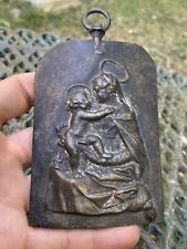 Plaque Bronze & XVIII Eme &