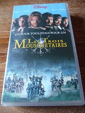 WALT DISNEY Les trois Mousquetaires  film  K7 VHS RARE