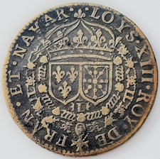 LOUIS XIII (1610-1643) - Jeton