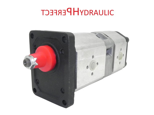 Pompe hydraulique double