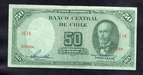 Chili pesos 1947 etat - 1947, ttb