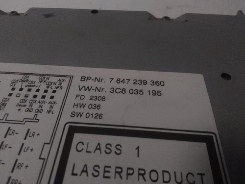 3c8035195 autoradio pour - 3c8035195,