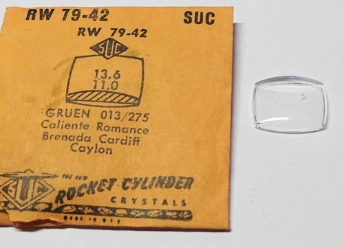 Verre montre gruen 013 275 - verre, 013/275