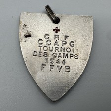 Rare Médaille Sportive Croix Rouge WWII - Tournois Des Camps 1944
