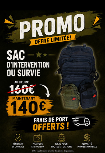 Sac survie 1 kit - sac,