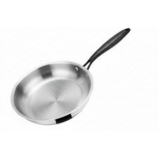 Poêle 20 cm acier inoxydable
