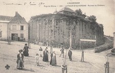 63 LA TOUR D'AUVERGNE RUINES CHATEAU - 121716