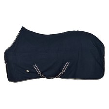 Couverture En Polaire Pour Chevaux - Navy - 115 Cm Couverture De Transport