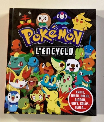 Pokemon encyclo livre - livre, guide