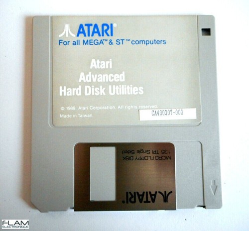 Disquette original atari mega - original,