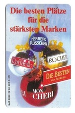 RARE / CARTE TELEPHONIQUE - FERRERO CHOCOLAT ROCHER MON CHERI NUTELLA PHONECARD
