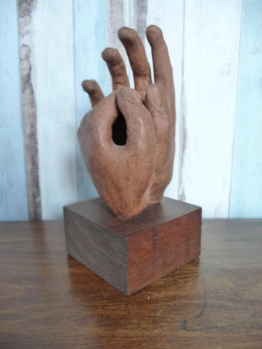 Sculpture mains entrelacés - sculpture,