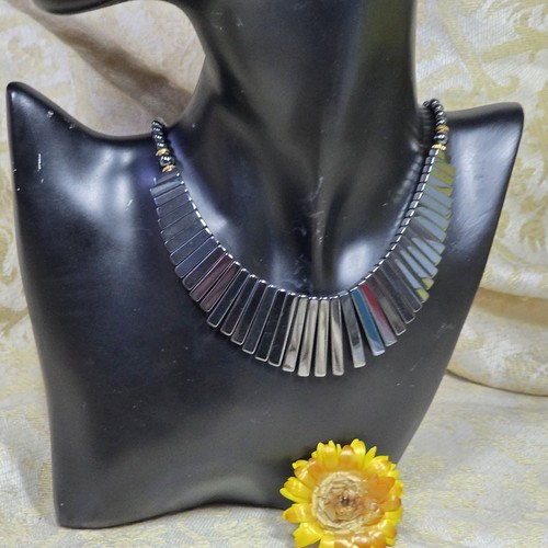 Collier plastron vintage - collier,