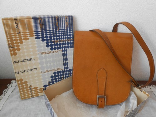 Sac sacoche cuir lancel - en,