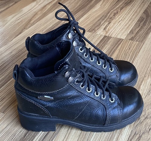 Harley davidson black leather - black,