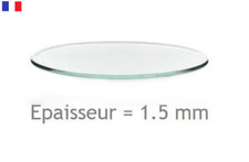 Verres de montres minéraux