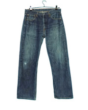 jean LEVI'S 501 vintage YK2 bleu brut délavé taille 33/34 us ou 42 FR