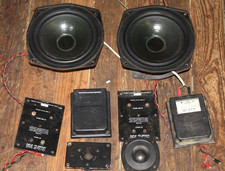 speakers enceinte ARC 101 haut parleur 801 vintage 1980 tweeter filtres